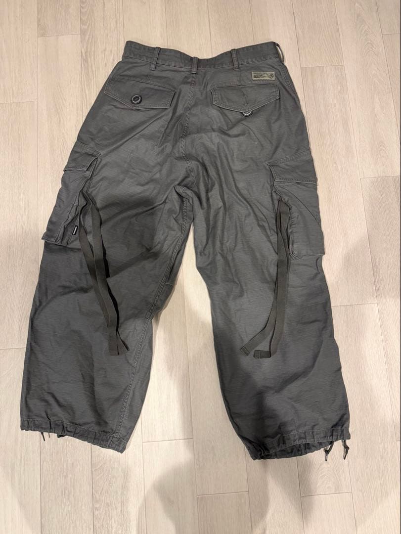 NEIGHBORHOOD グレー WIDE CARGO