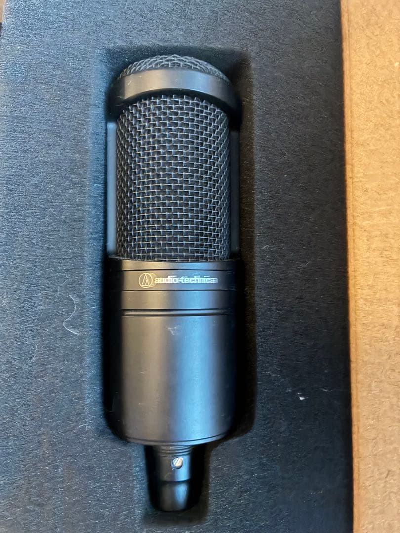 audio-technica AT2020 コンデンサーマイク XLRケーブル