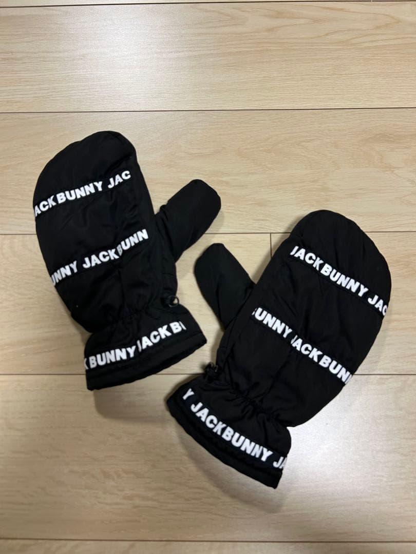 JACK BUNNY ブラックスカートとミトンセット