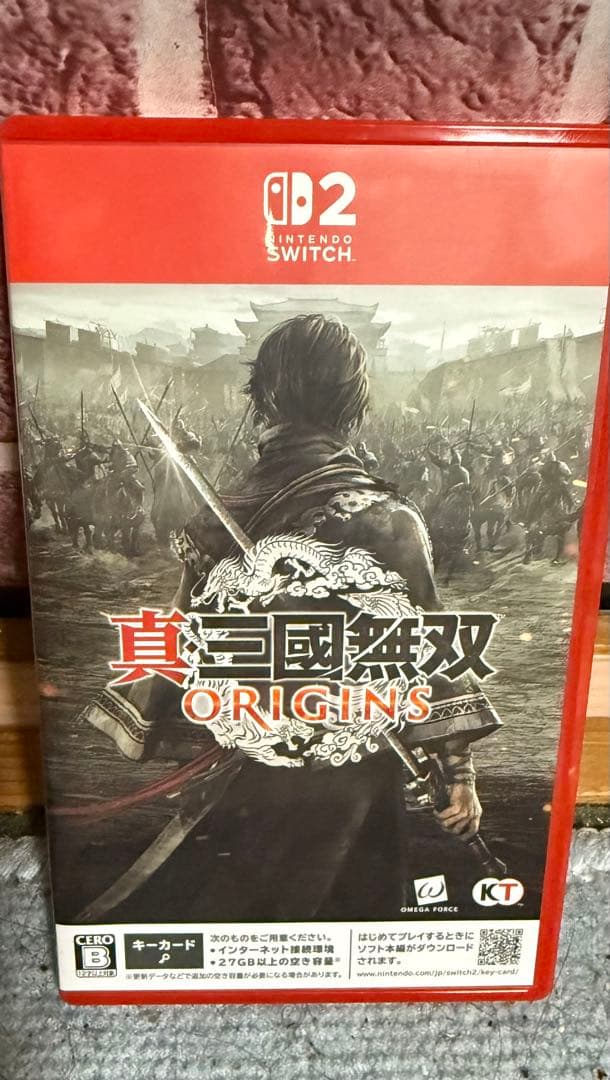 真・三國無双 ORIGINS キーカード版　Switch2