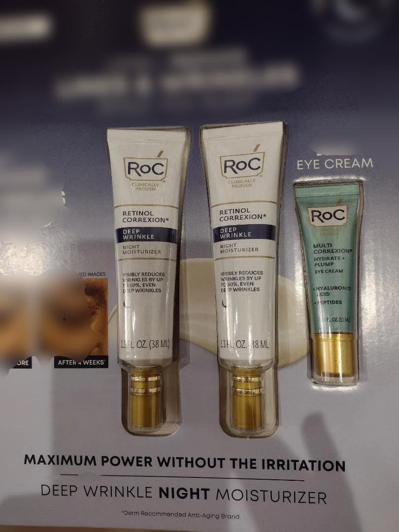 ロック レチノール コレクシオン ディープリンクルナイトクリーム&アイクリーム
