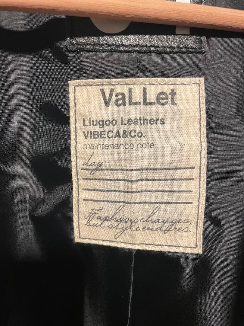 【未使用品】 VaLLet 01 VIBECA&Co.01シングルライダース