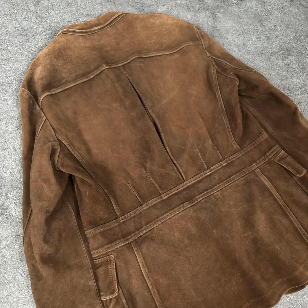 Polo Ralph Lauren スエード レザー テーラード ジャケット
