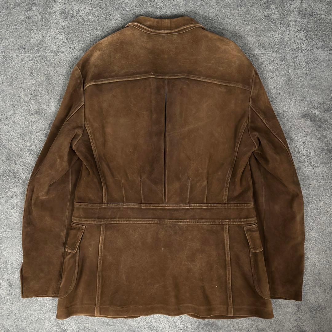 Polo Ralph Lauren スエード レザー テーラード ジャケット