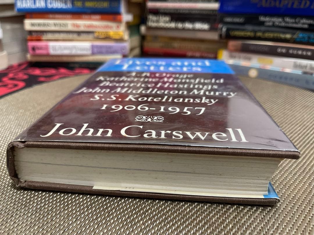 洋書 Lives and Letters by John Carswell