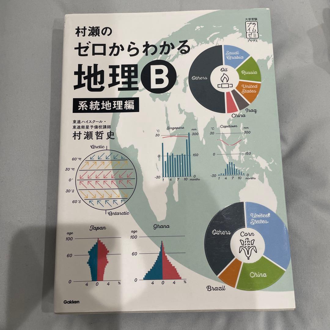 村瀬のゼロからわかる地理 B 2冊セット