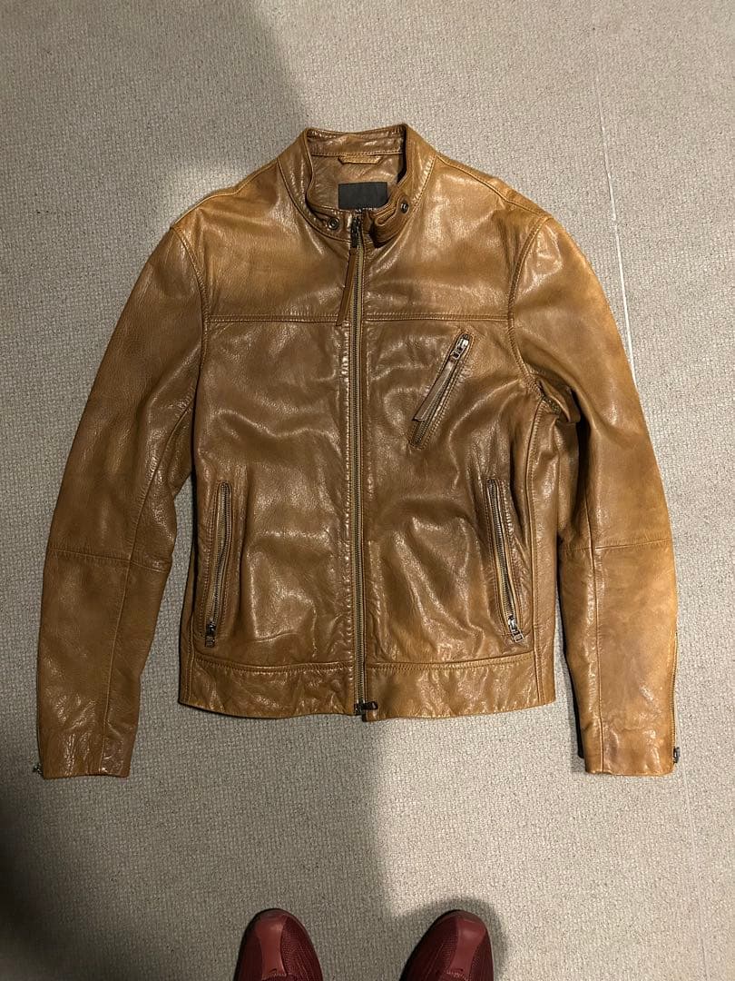 BANANA REPUBLIC ブラウン レザージャケット
