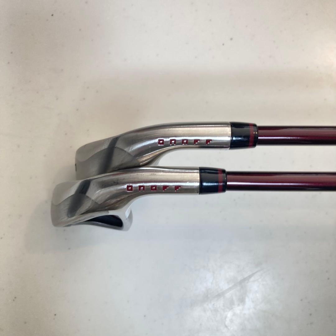 名器 ONOFF オノフアイアン 5番 6番 2本セット SMOOTH KICK