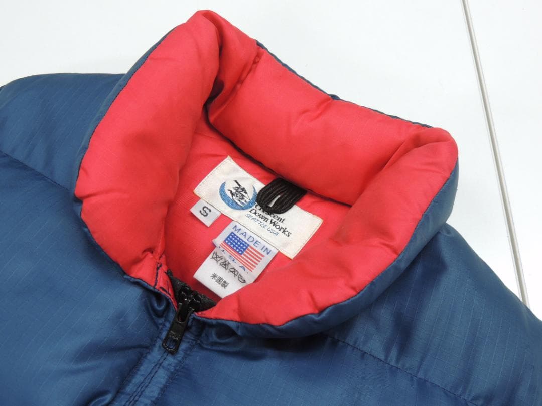 Sサイズ Crescent Down Works Down Vest USA製