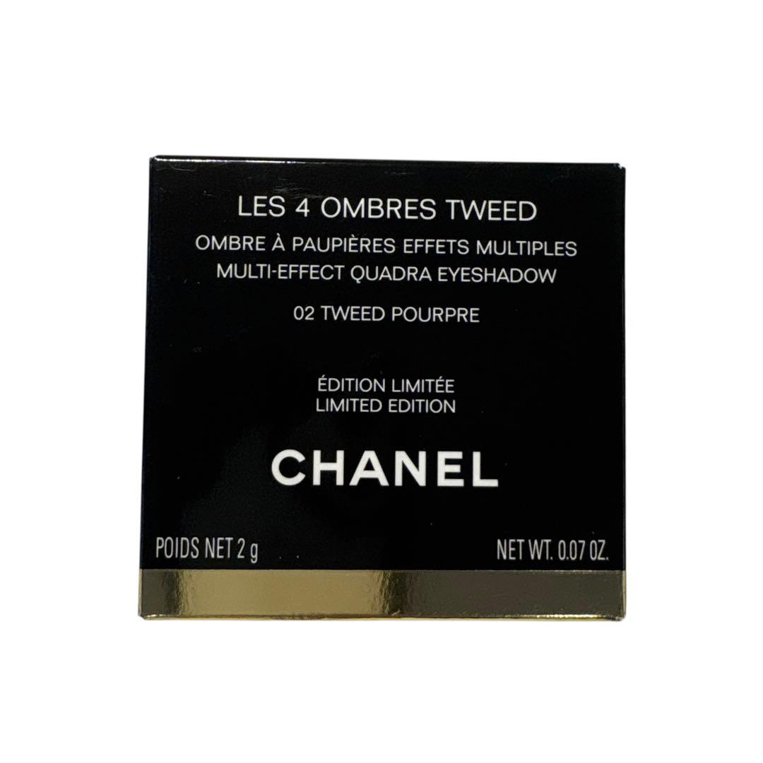 ［新品］CHANEL シャネル　アイシャドウ　レキャトルオンブルツイード　02