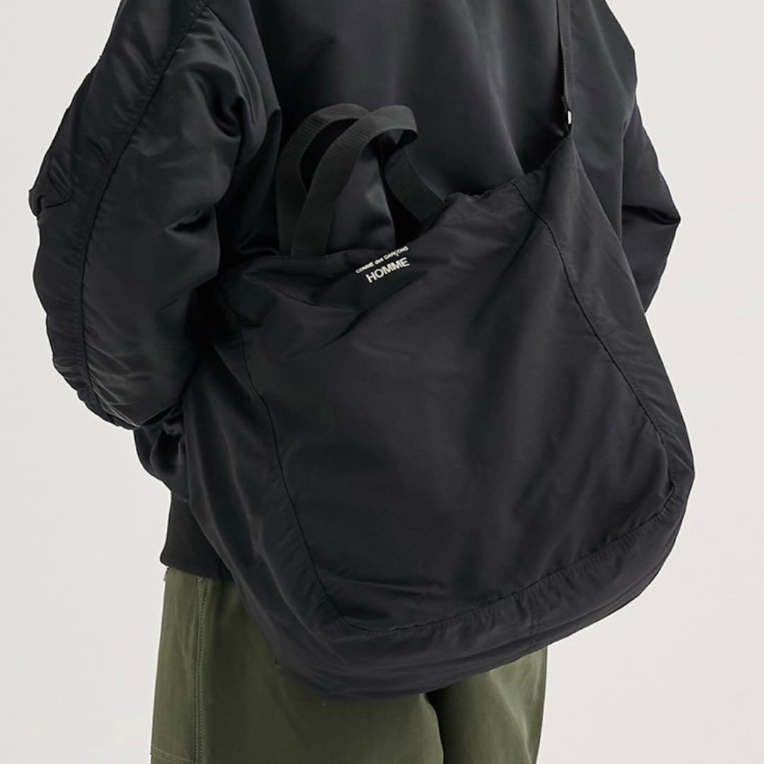 【完売品】COMME des GARÇONS HOMME ブラックトートバッグ