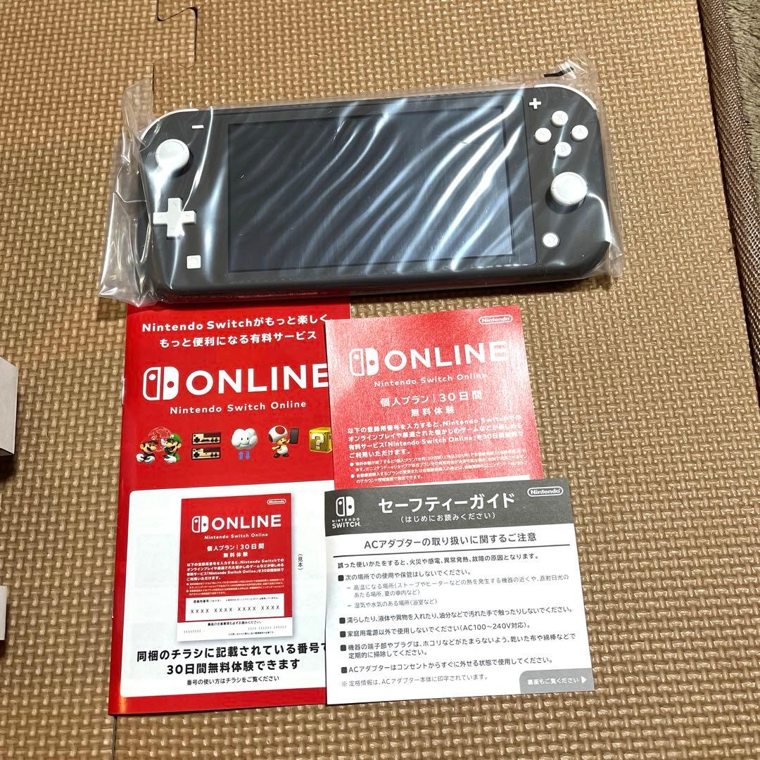 ニンテンドー　Switch Lite 本体　グレー