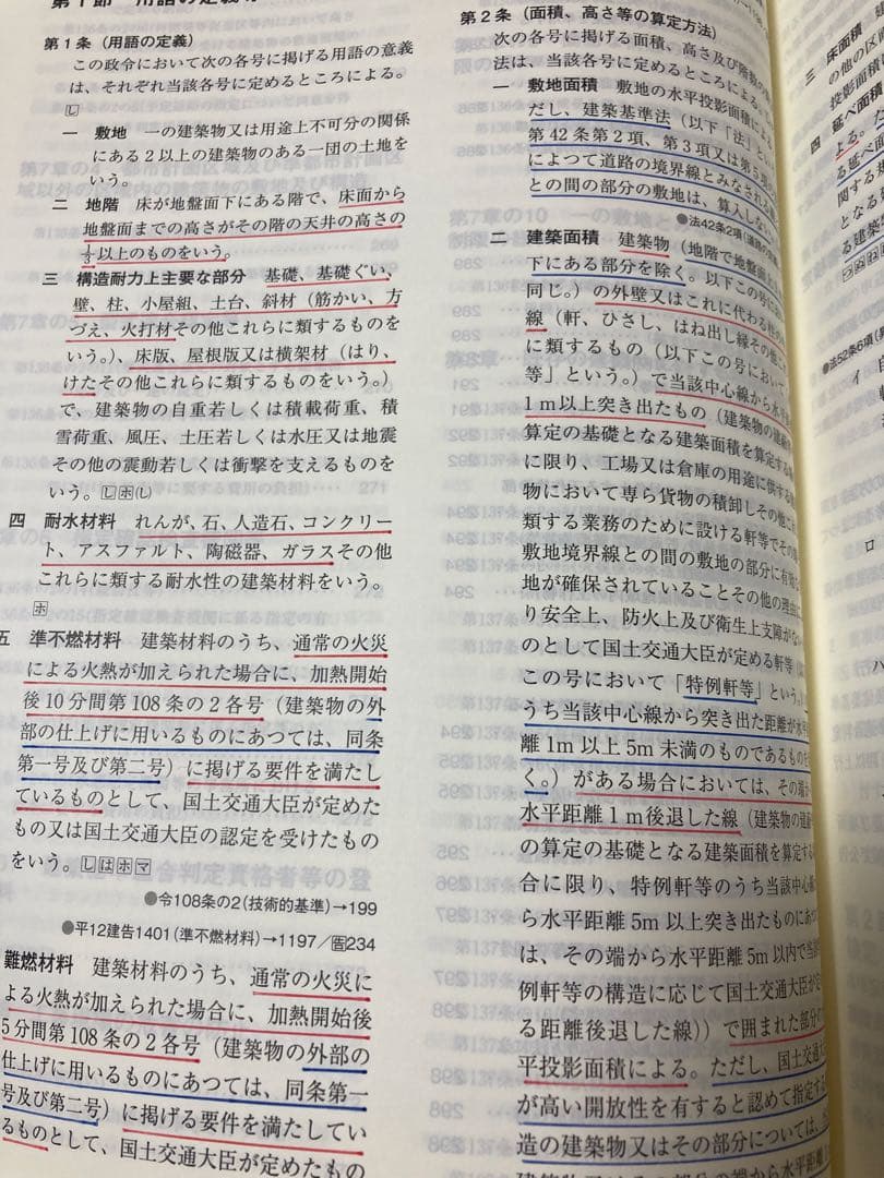 建築関係　法令集　2025 線引き済み　令和7年版