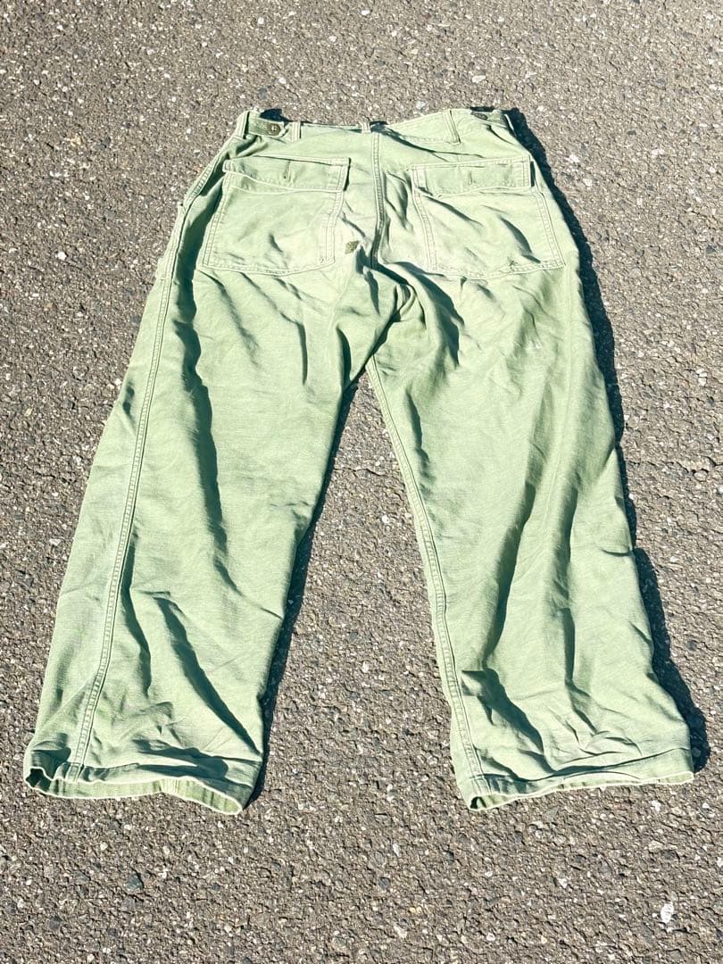 た*ん様 50s 60s US ARMY アメリカ軍 ベイカーパンツ OG-10