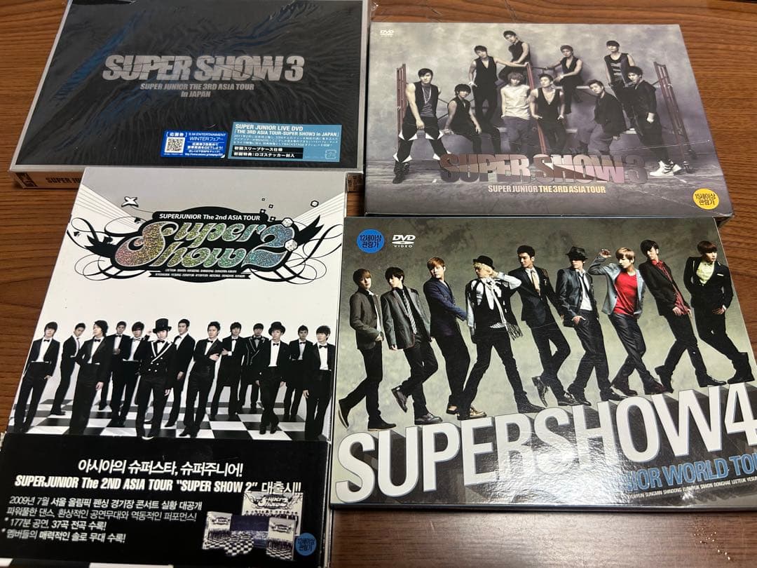 super junior SUPER SHOW DVD CD セット売り