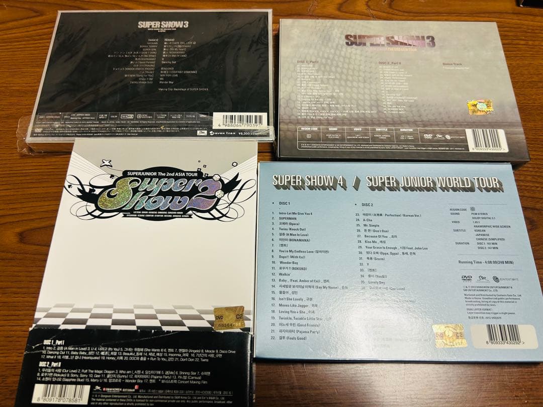 super junior SUPER SHOW DVD CD セット売り