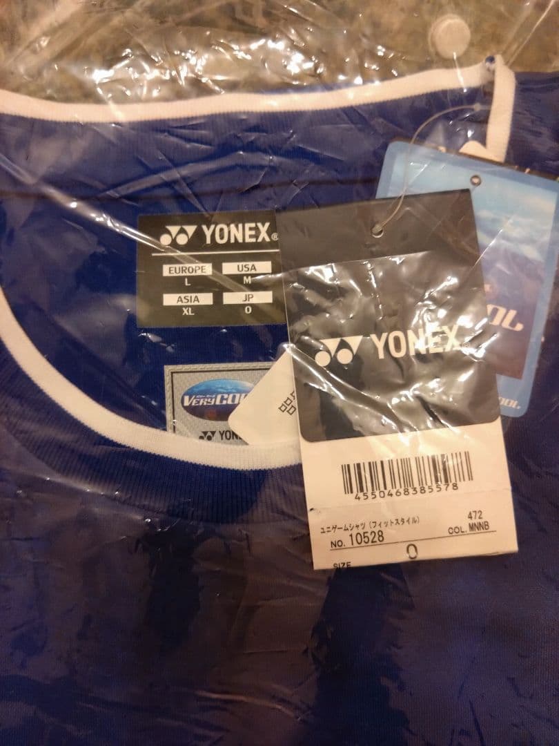 YONEXヨネックス 新品未使用品 ブルーゲームウェアO