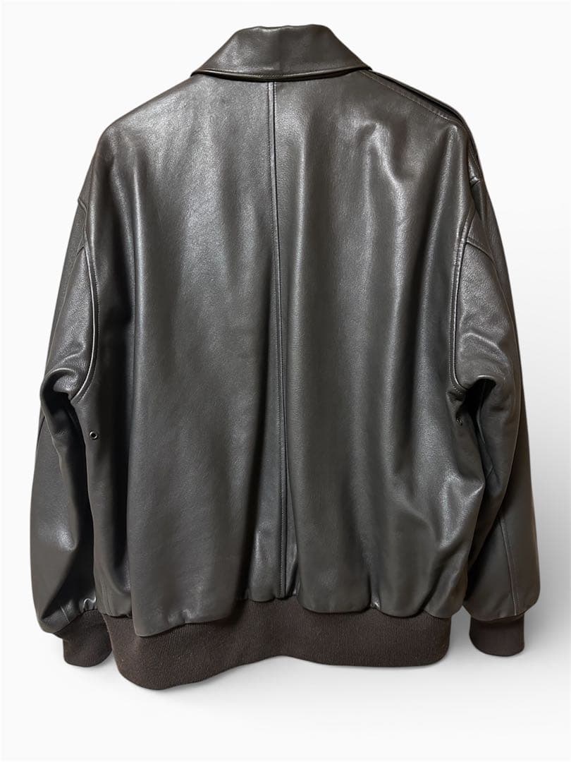 ゆ*け様 COMOLI 23ss シープスキンA2レザージャケット size:2