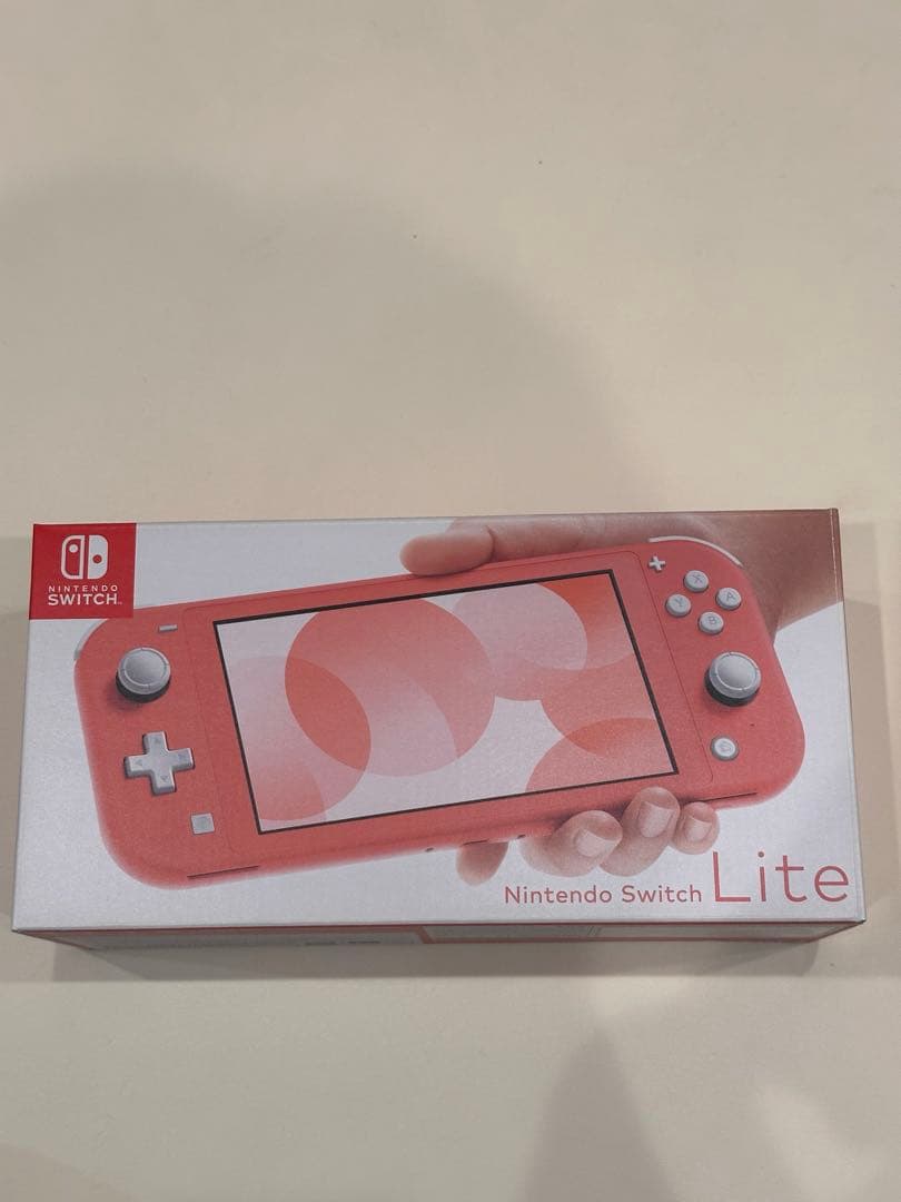 Nintendo Switch Lite ピンク　箱•充電器付き