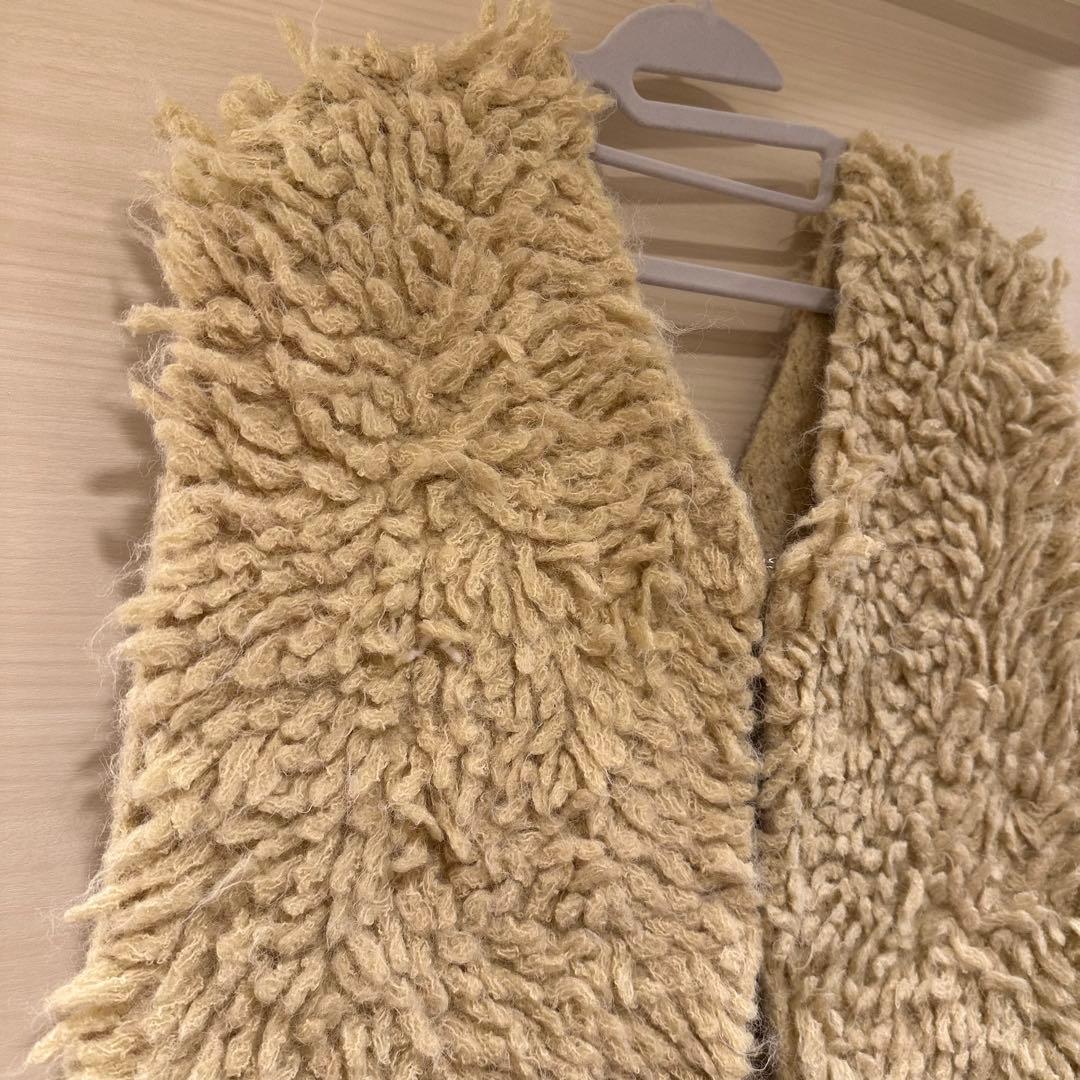 【Eaphi】新品未使用 2way loop vest beige