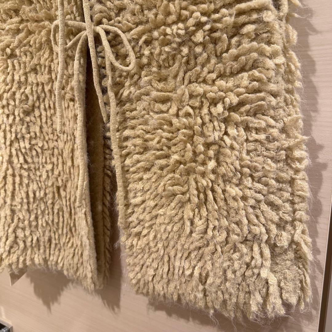 【Eaphi】新品未使用 2way loop vest beige