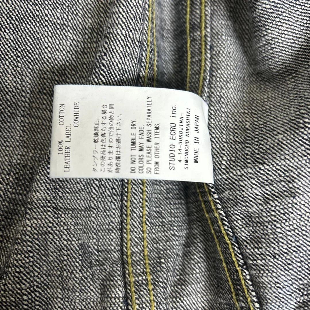 【タグ付未使用】F.O.B FACTORY デニムジャケット F2378 42