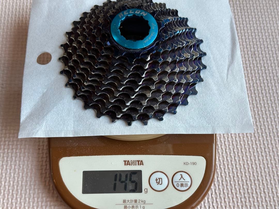 Recon カセットスプロケット シマノ用11s 11-30T 富士ブルー
