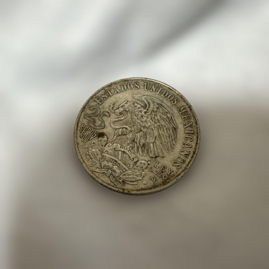メキシコ オリンピック銀貨 1968年