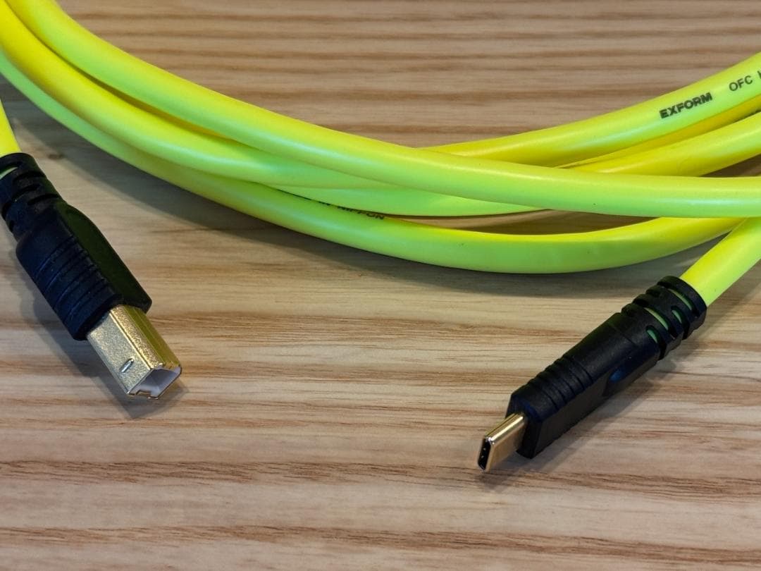 EXFORM DJ USB C to B 5m 日本製【美品】