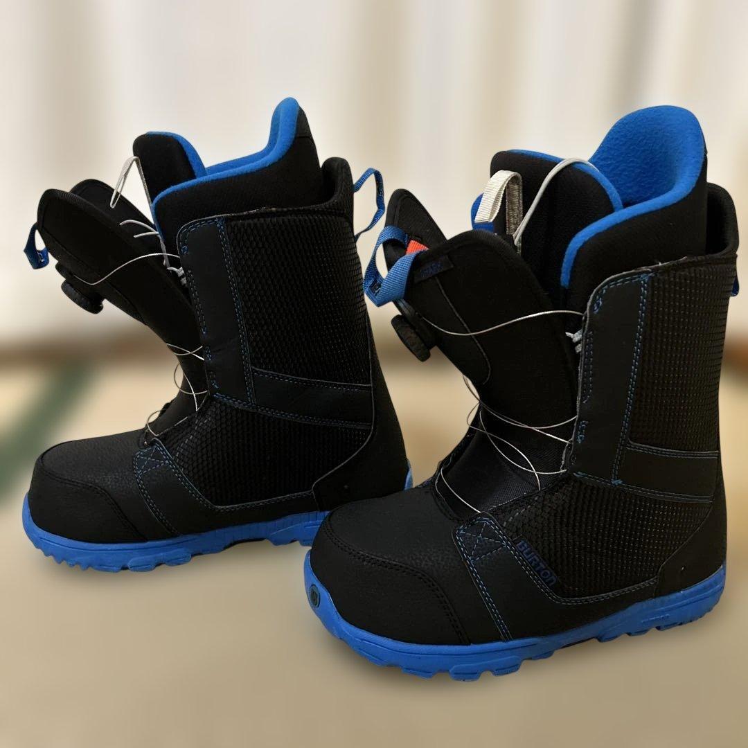 スノーボードブーツ BURTON SHARK BOA 27cmブラック/ブルー