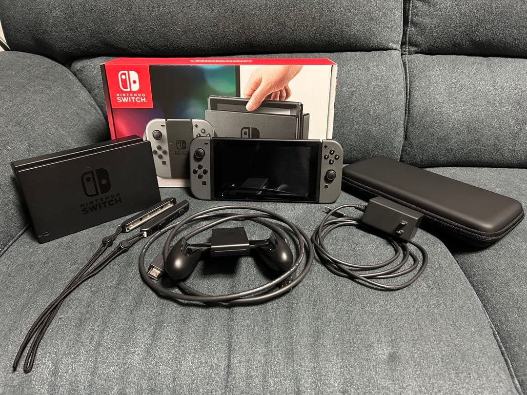 【完品】Nintendo Switch グレー