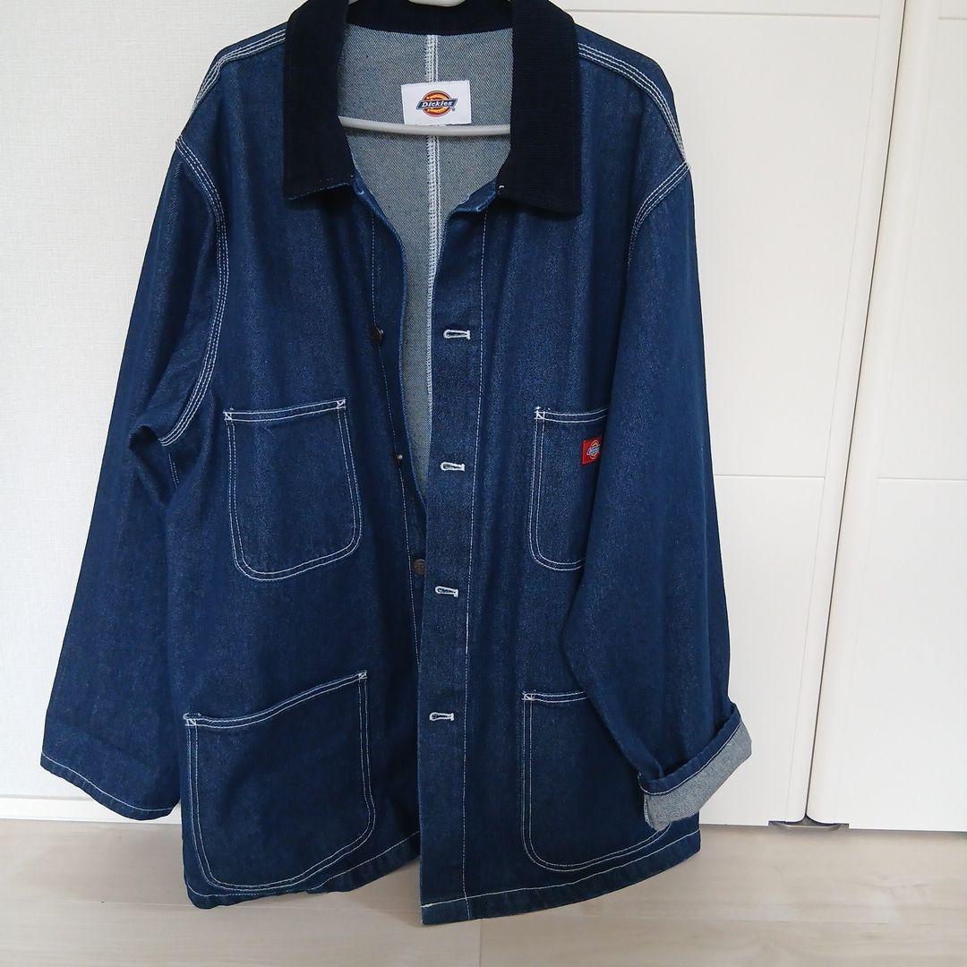 Dickies ダークデニムジャケット L