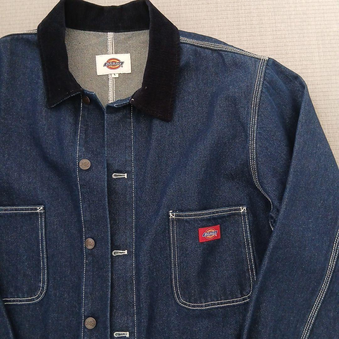 Dickies ダークデニムジャケット L
