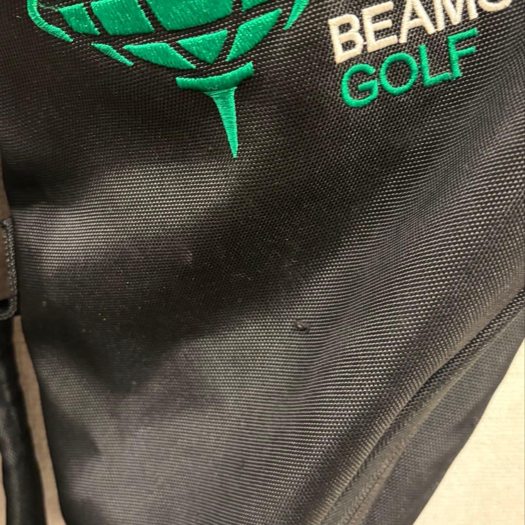 最終価格BEAMSGOLF クラブケース　ブラック/グリーン