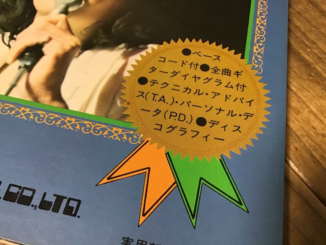 ★楽譜/沢田研二/ビッグヒットコレクション/メロディー新書