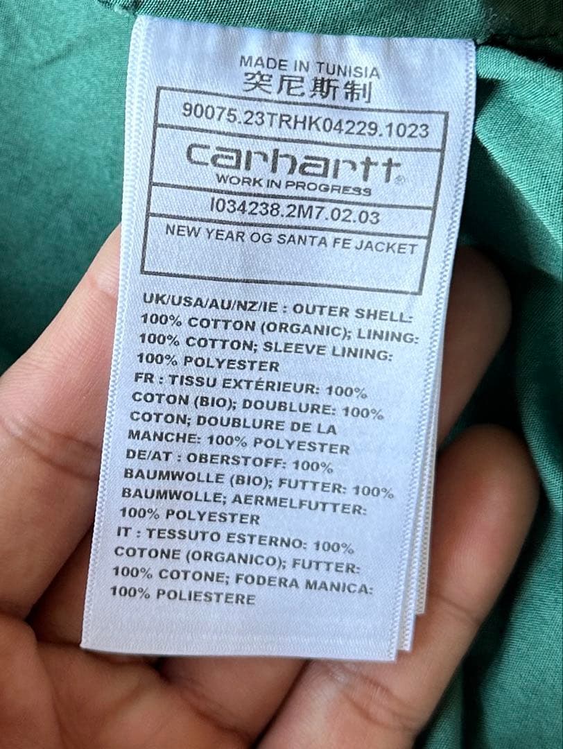 ジャケット・アウター Carhartt WIP New Year OG Santa Fe Jacket