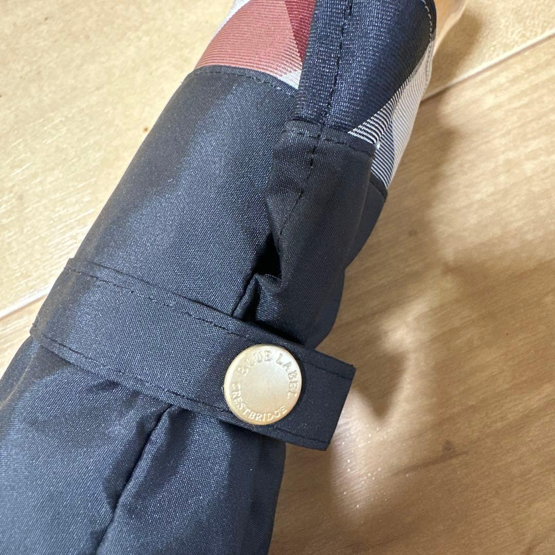 こっちゃんさま専用⭐︎ブルーレーベルクレストブリッジ　晴雨兼用折りたたみ傘