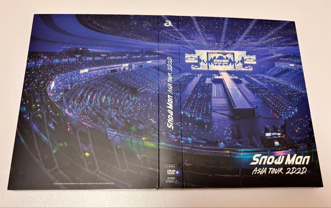  Man ASIA TOUR 2D.2D. 初回盤 DVD4枚組