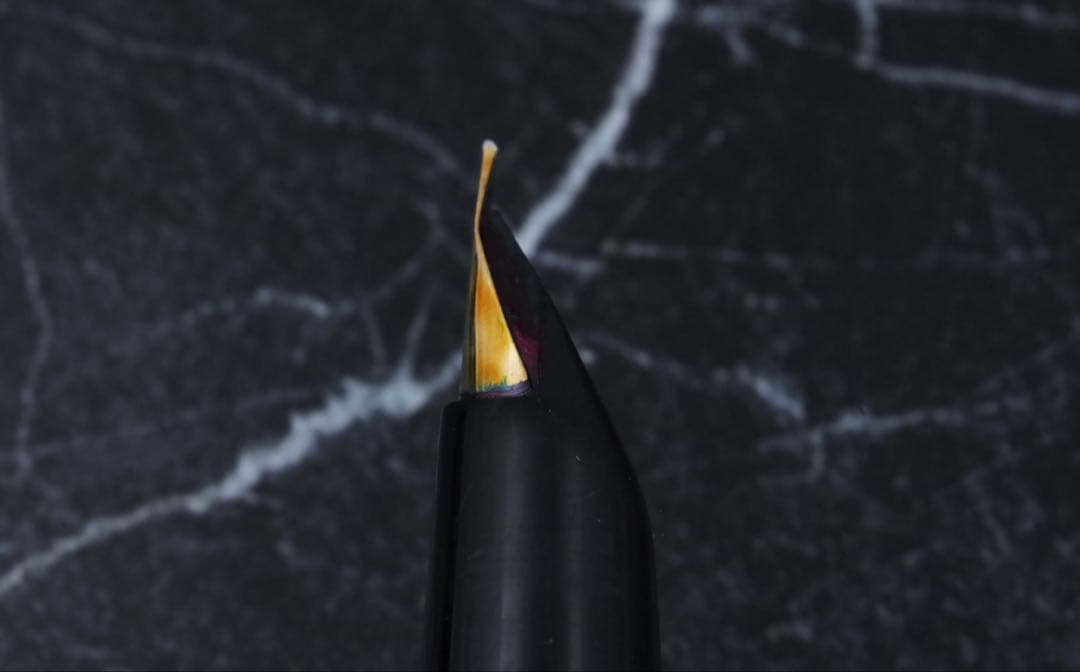 筆記確認済 ペリカンPELIKAN 万年筆 18金 18k 18c ブラック