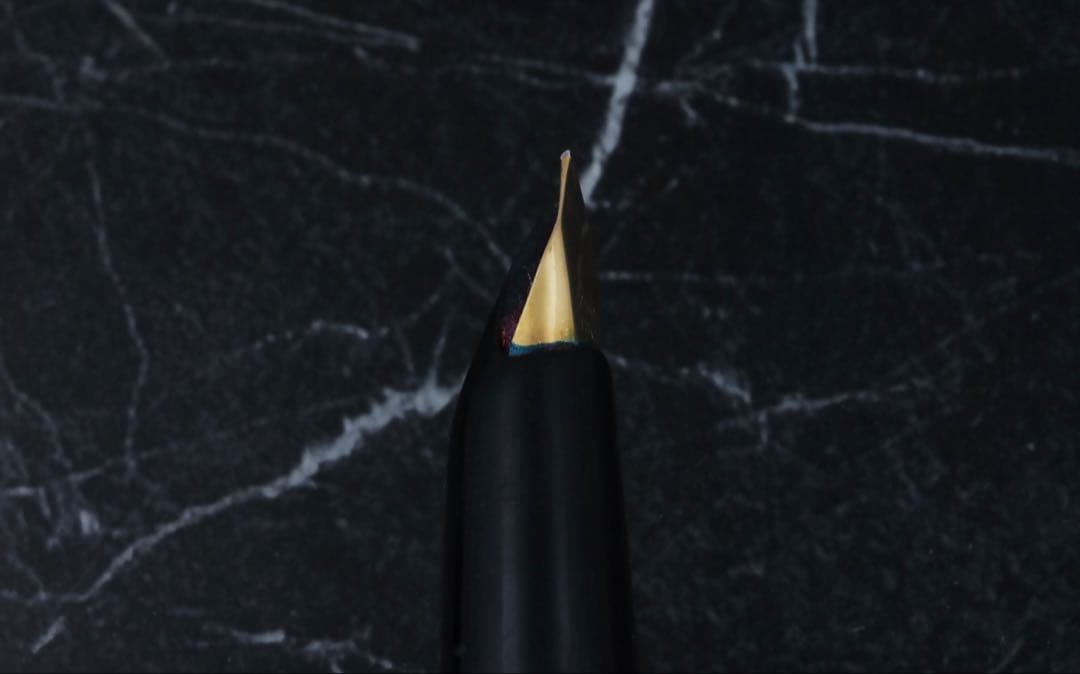 筆記確認済 ペリカンPELIKAN 万年筆 18金 18k 18c ブラック