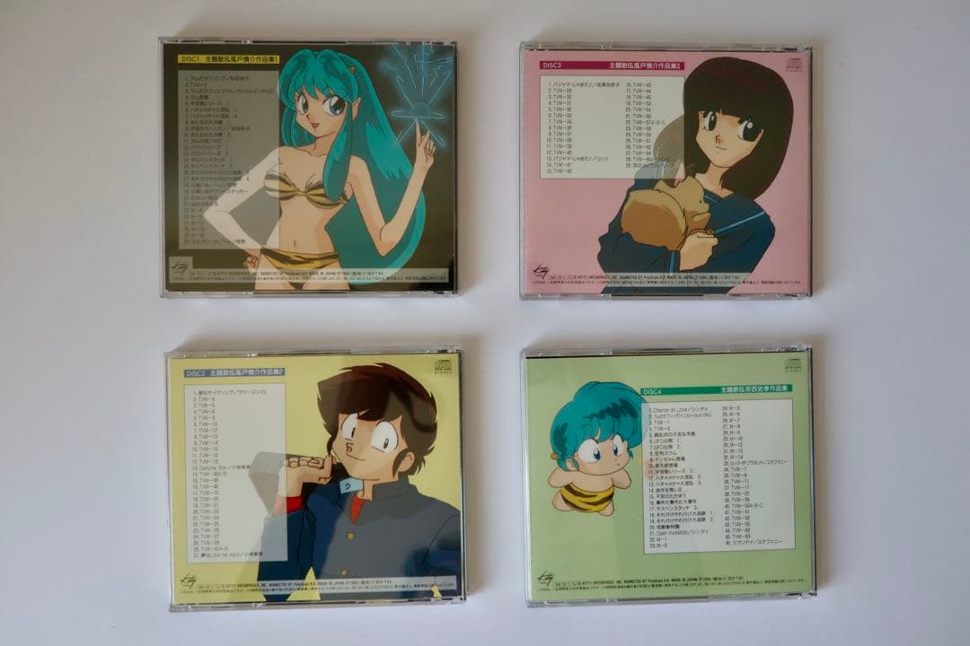 うる星やつらコンプリートミュージックボックスcomplete music box