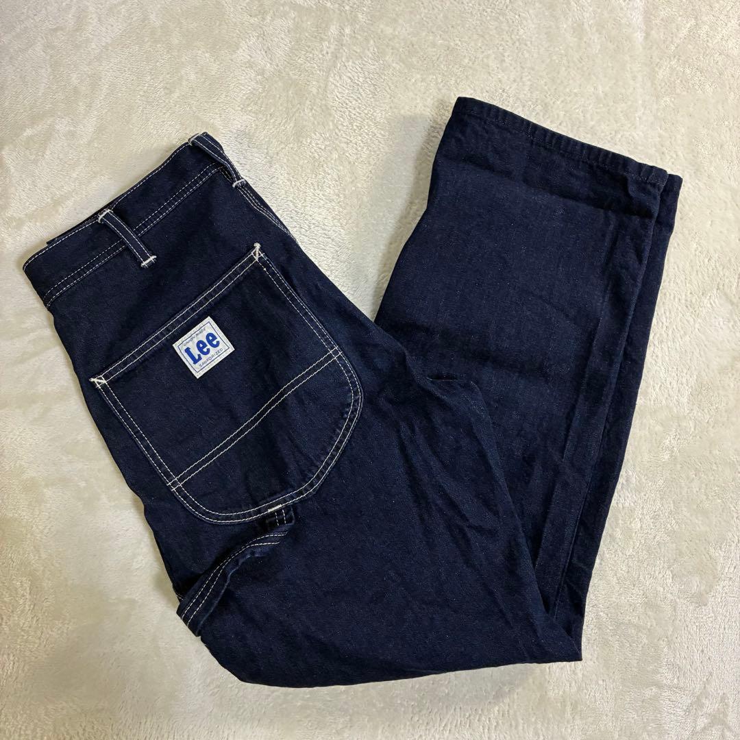 【美品】Lee デニム ペインターパンツ メンズ Sサイズ 日本製 カーゴパンツ
