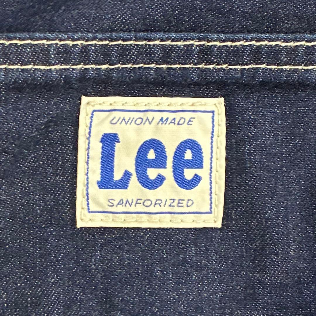 【美品】Lee デニム ペインターパンツ メンズ Sサイズ 日本製 カーゴパンツ