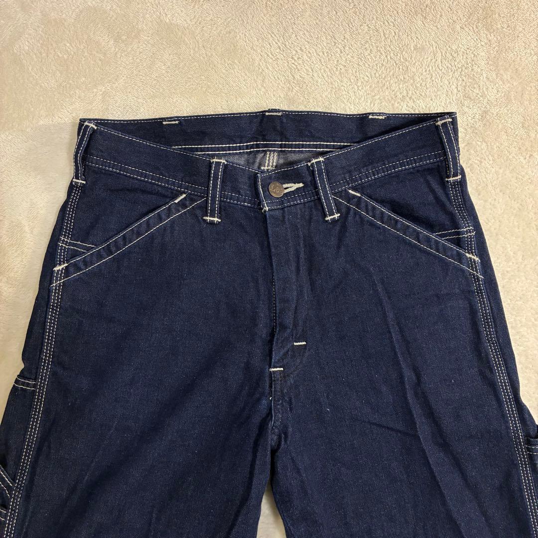 【美品】Lee デニム ペインターパンツ メンズ Sサイズ 日本製 カーゴパンツ