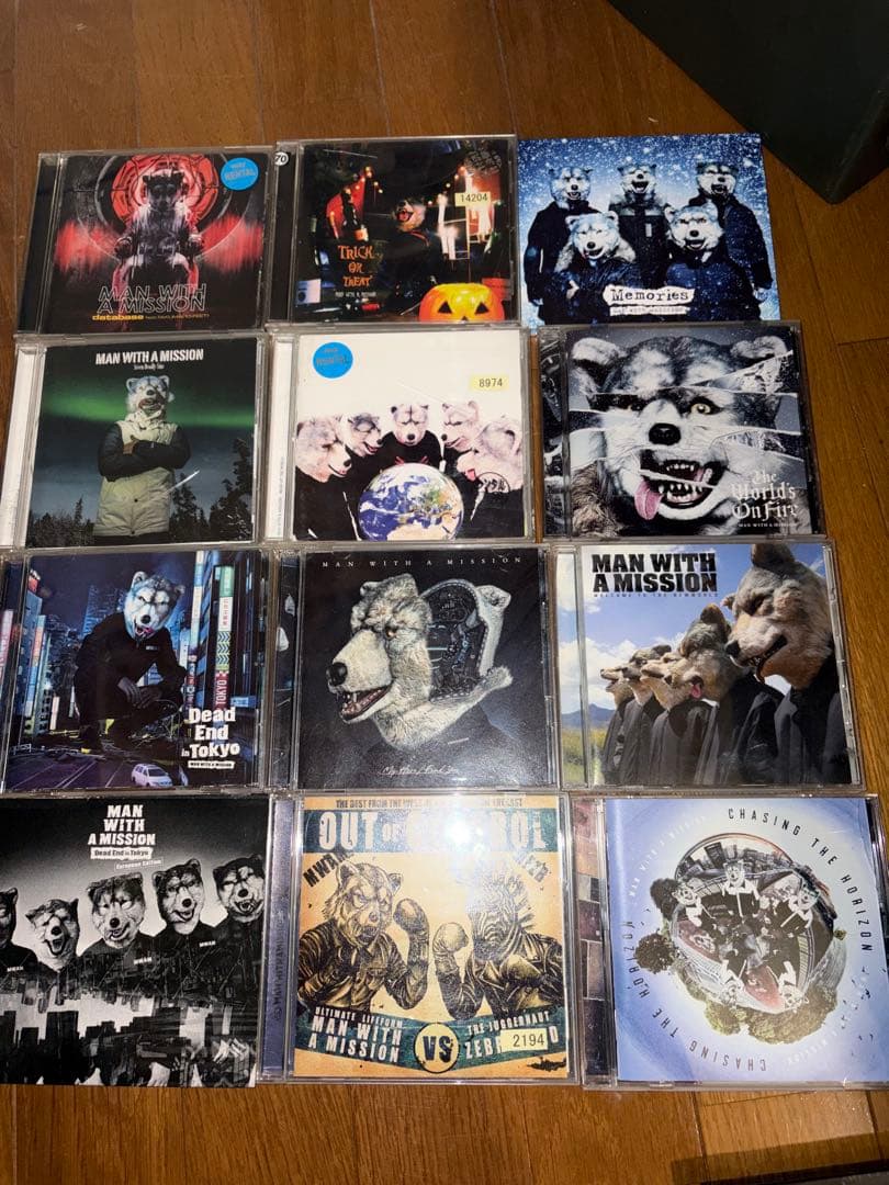 MAN WITH A MISSION アルバムコレクション