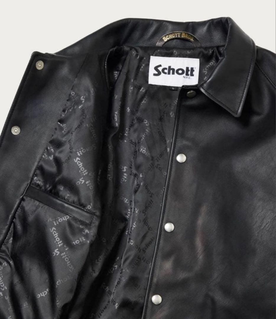 名作　Schott beauty&youth 別注レザー コーチ