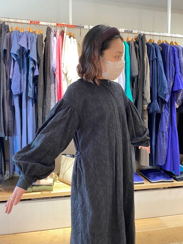 新品 ヌキテパ C.VOILE FULL EMB SHIRTS DRESS
