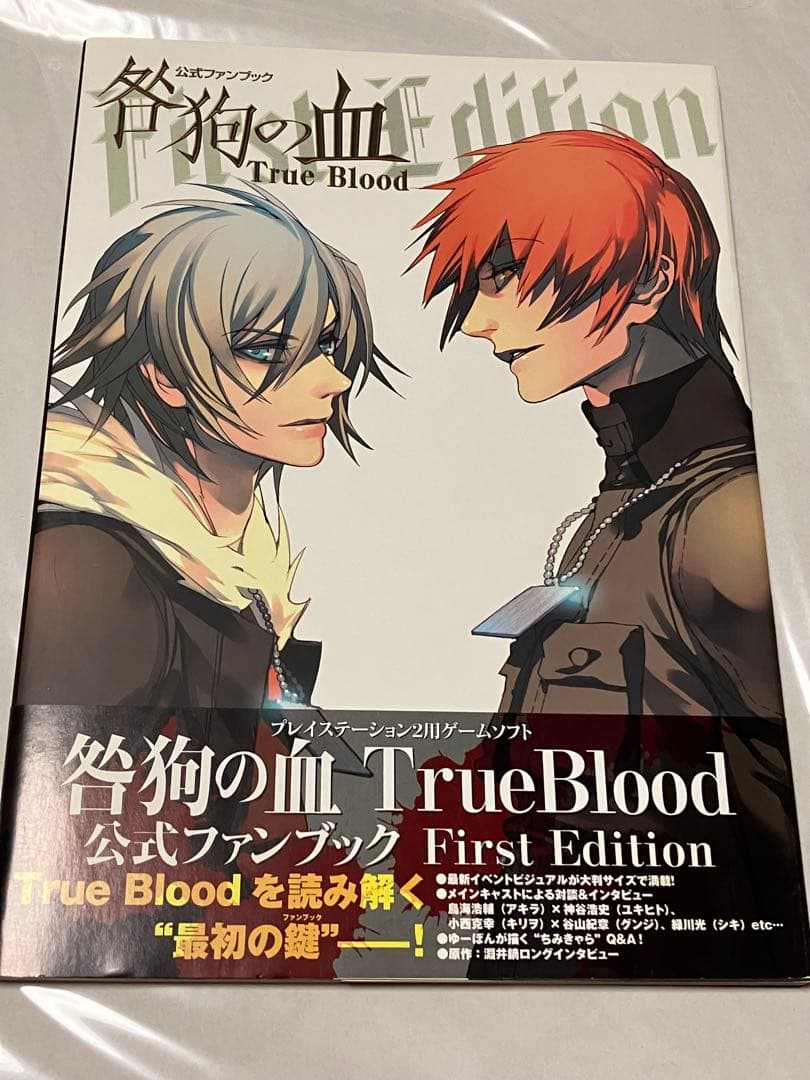 美品★咎狗の血オフィシャルファンブック2冊★True Blood