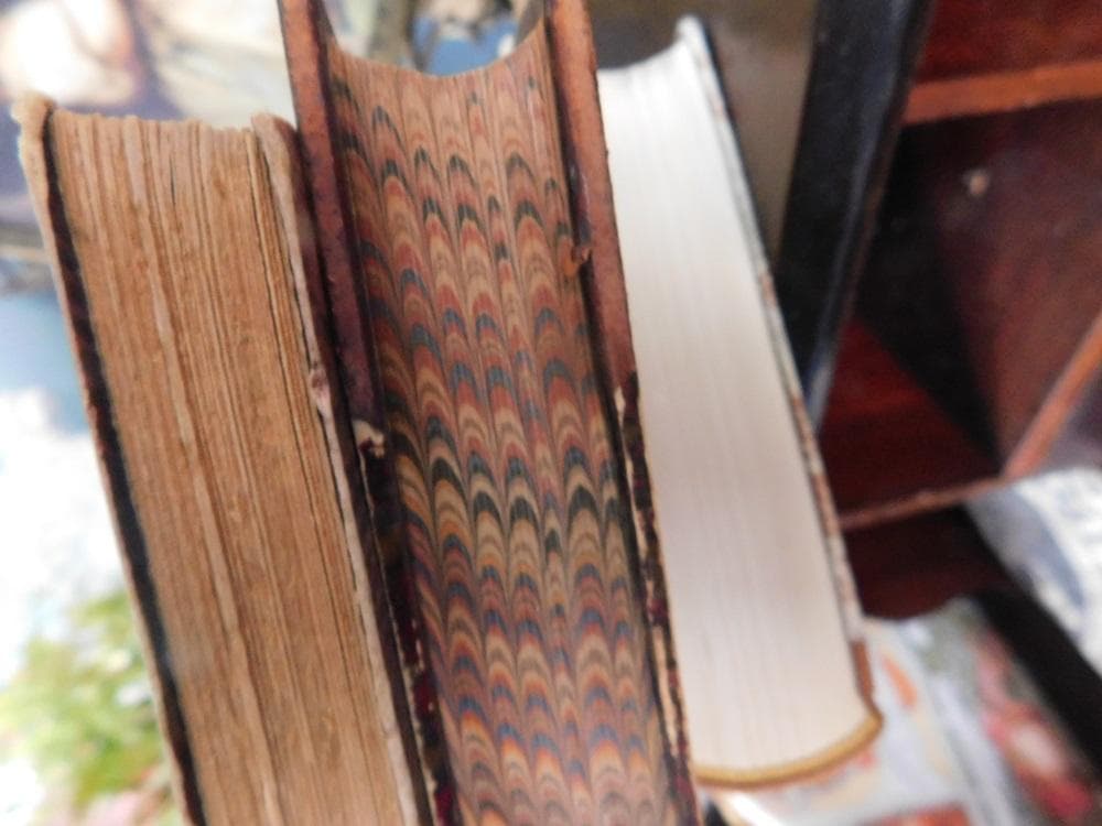 3冊セット.:*゜背表紙が素敵なドイツとチェコの古書　20世紀初頭　まとめ売り