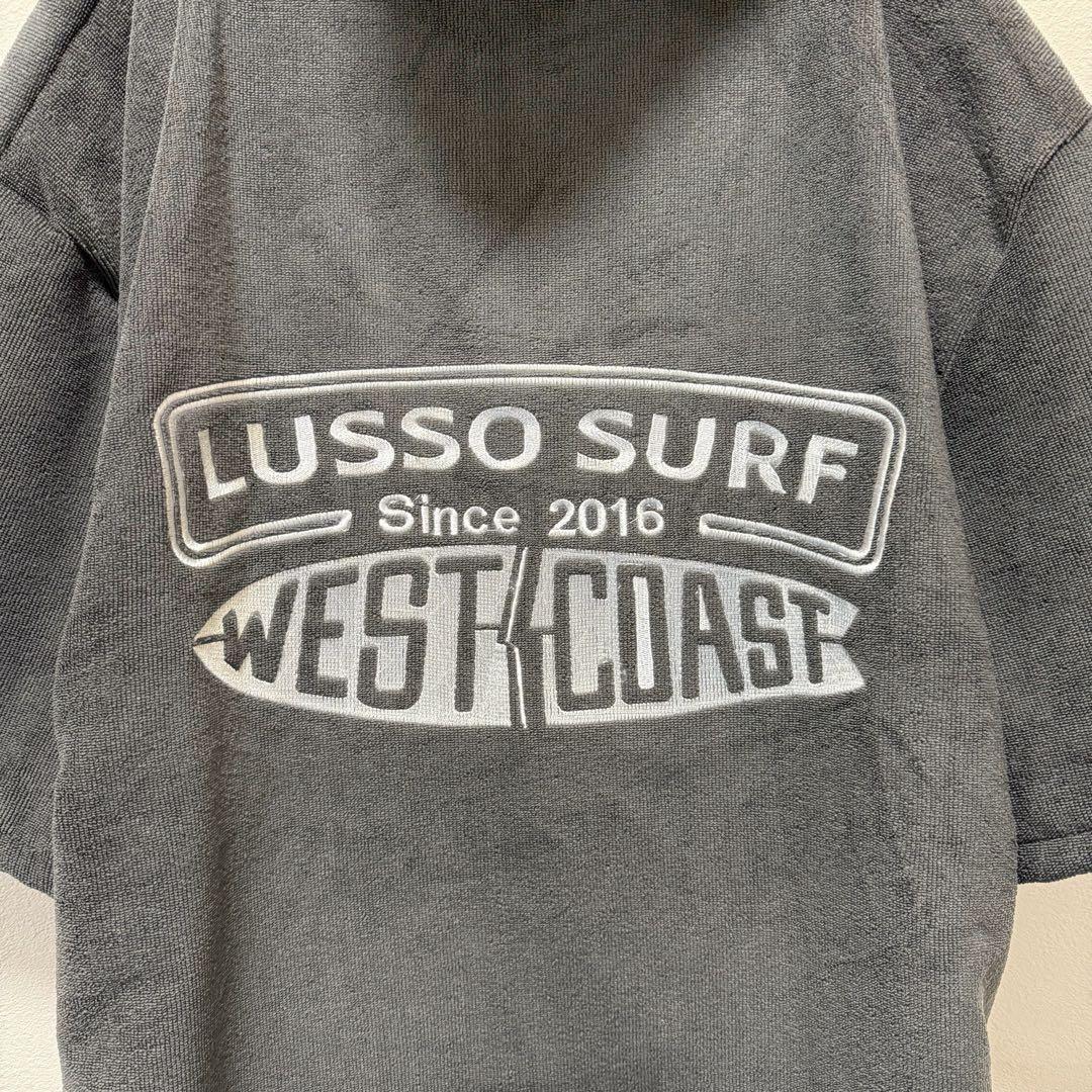 目立つ　LUSSO SURF お着替えポンチョ　グレー☆送料込み